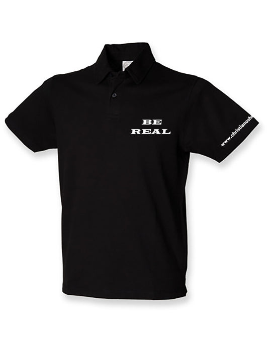 BE REAL Polo T-shirt for every event